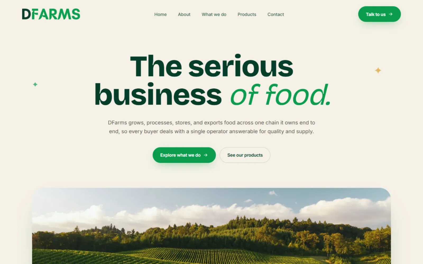 DFarms website
